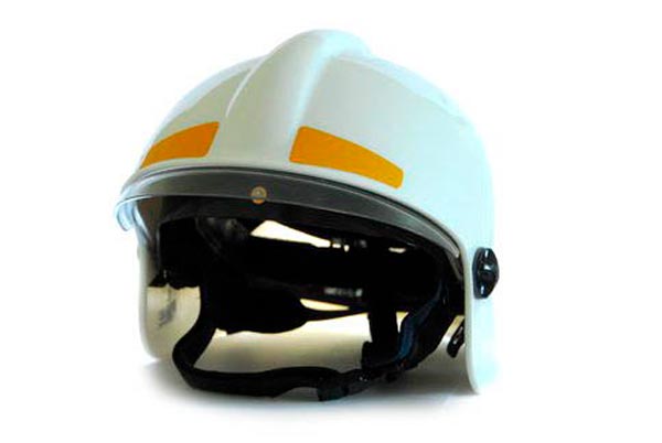 Шлем пожарного ШПМ-С (белая)