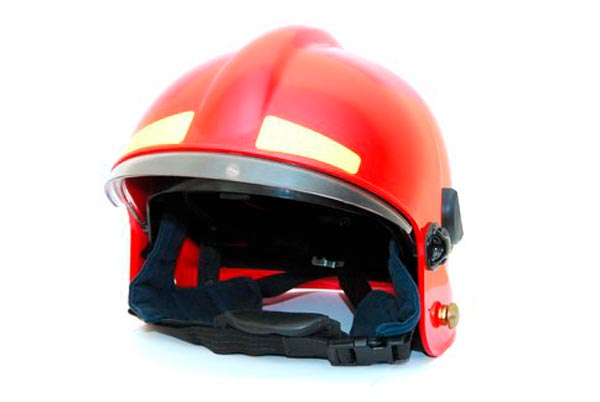 Шлем пожарного ШПМ-С (красная)