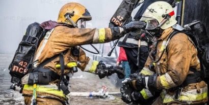 Тренировка газодымозащитников