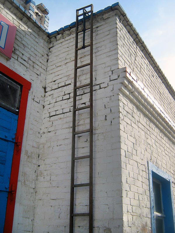 Лестница штурмовая (лестница-штурмовка) деревянная