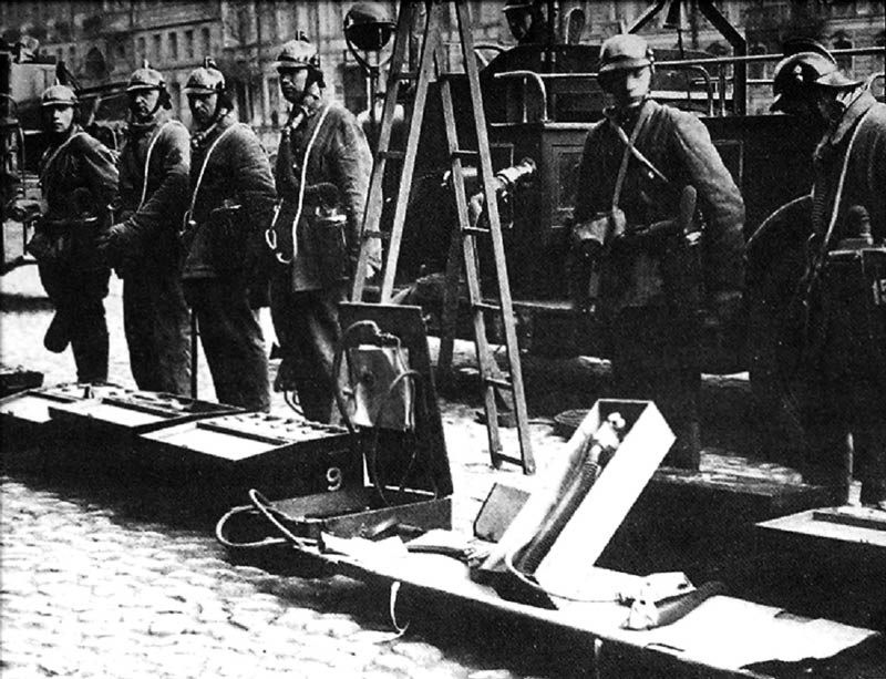 Отделение газодымозащитной службы (апрель 1933 года)