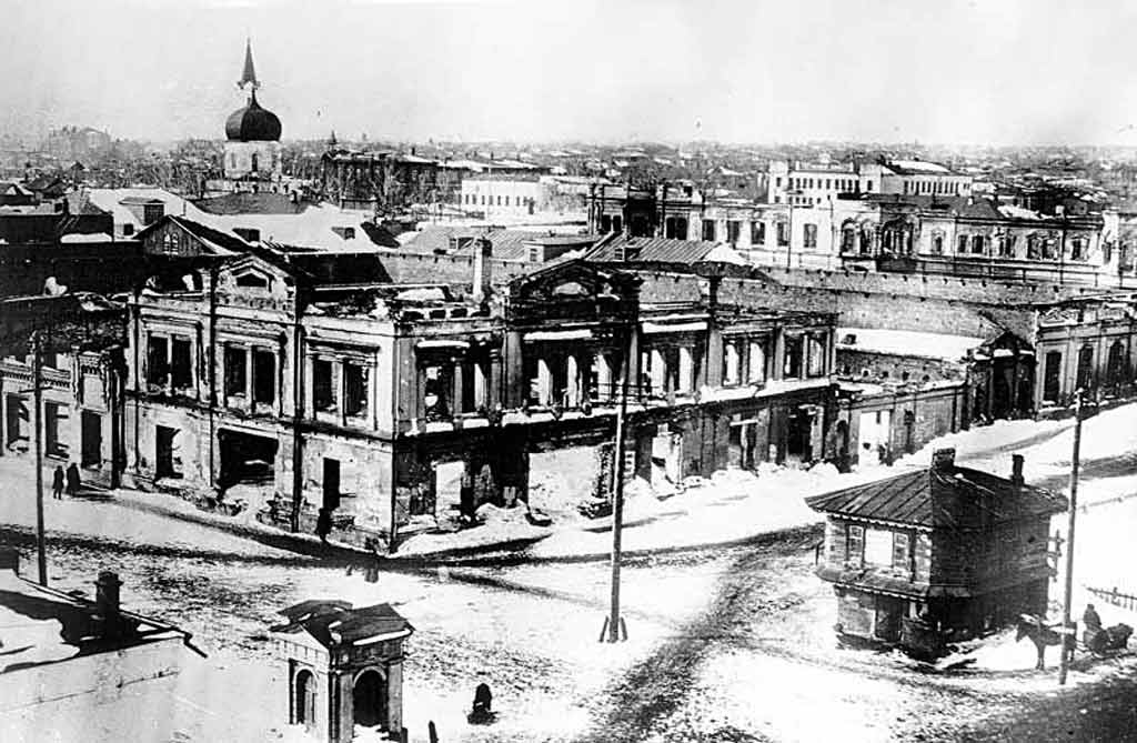 Пожар в Барнауле в 1917 году