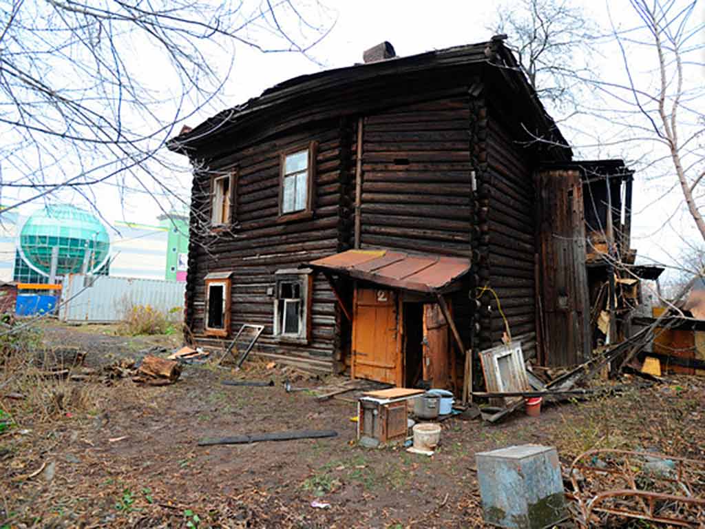 Жилой дом в котором погиб Кобелев Сергей