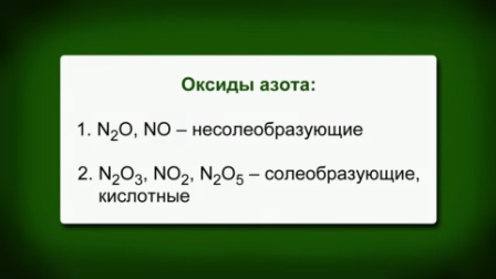 Оксиды азота