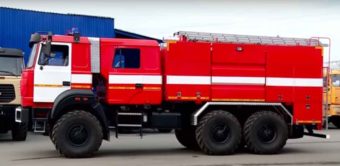 Автоцистерна пожарная на базе Урал 5557