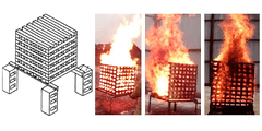Модельный очаг пожара