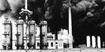 Пожар на Пермском НПК 1966 год