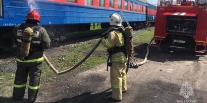 Тушение на ЖД транспорте подробно