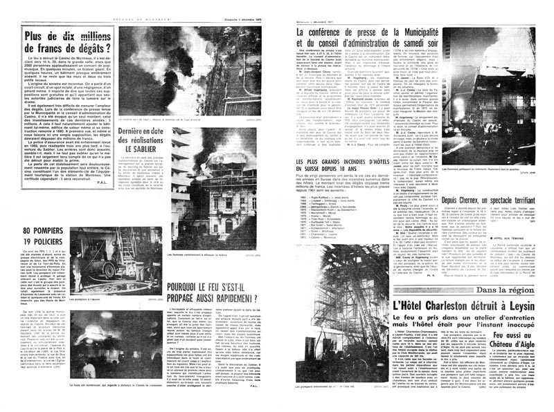 Журнал Монтре от 05.12.1971