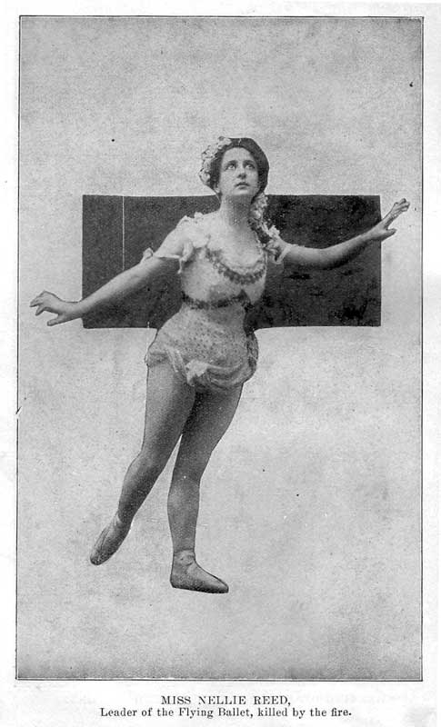 Солистка балета театра «Ирокез» (Чикаго, США) Нелли Рид, погибшая во время пожара
