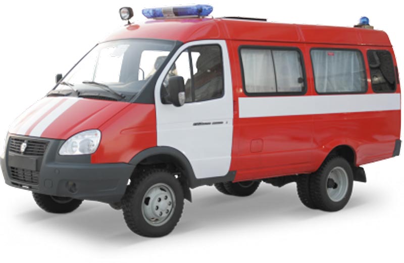 Пожарный штабной автомобиль АШ-5 (3221)