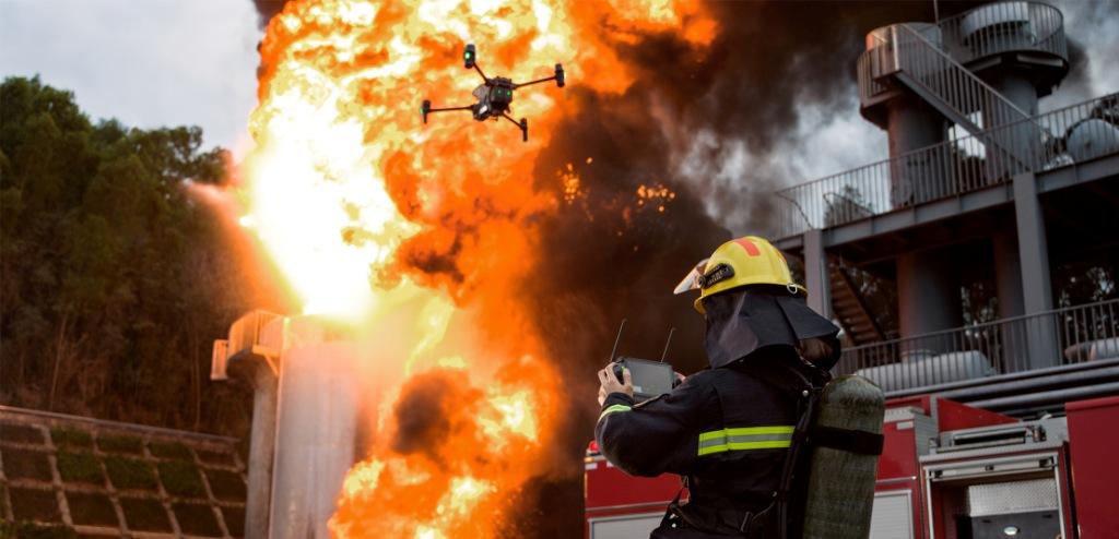 Картографирование после пожара с помощью дронов