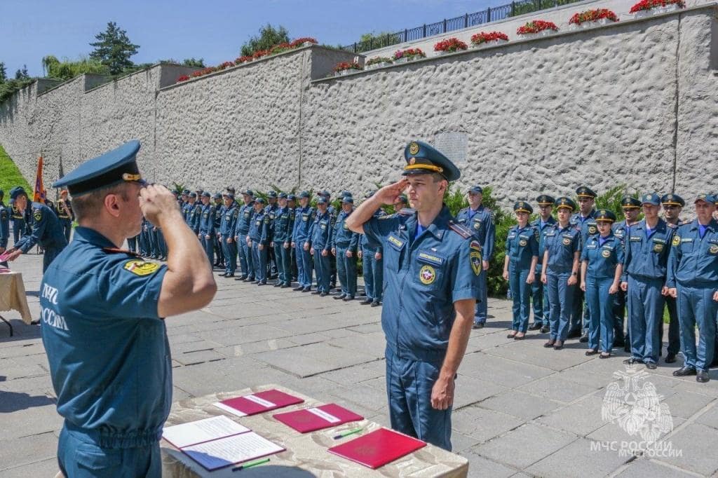 Присяга сотрудника ФПС в МЧС